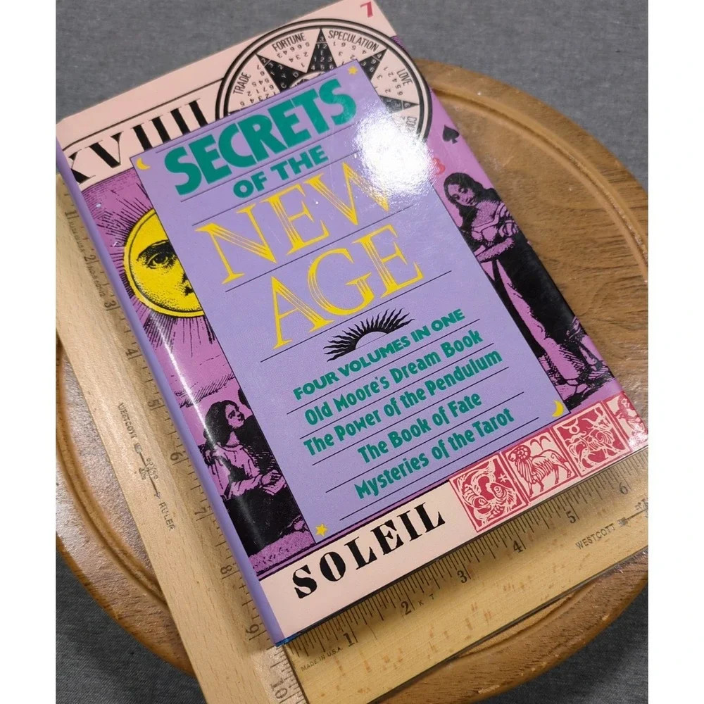 Secrets of the New Age 4 Volumes in 1 Old Moore's Dream Fate Pendulum Tarot 1989